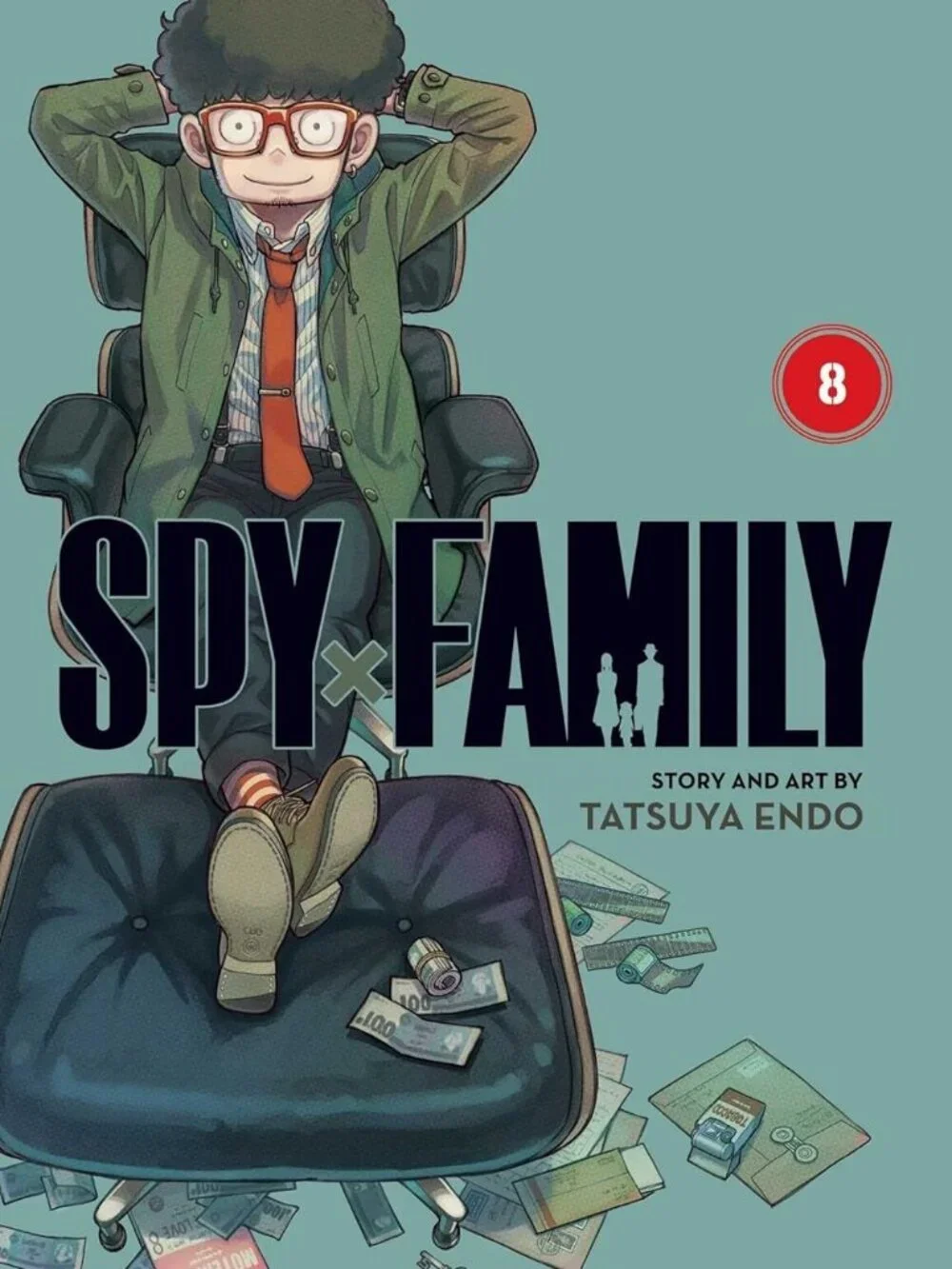 Spy x Family, Vol. 8 - Anime Manga Reading Nerd Gift - Brand New Never Been Read